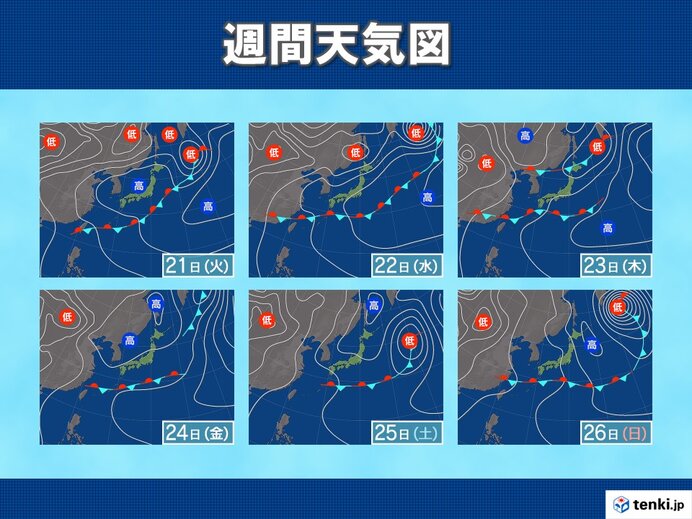 沖縄　週明け早々に梅雨入りの可能性