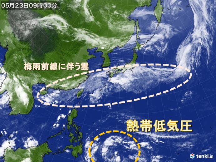 「台風のたまご」ともいえる熱帯低気圧が発生　列島への影響は?
