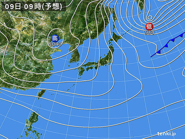 あさって以降の天気