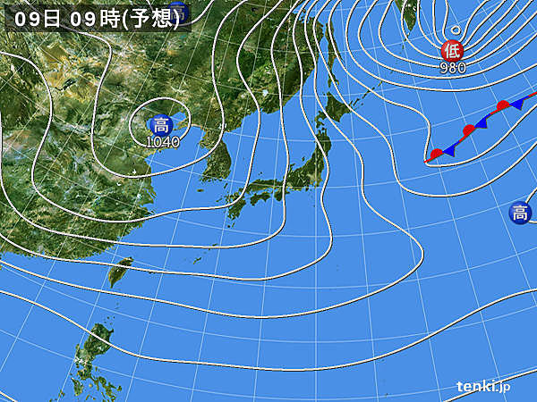 きょうとあす　各地の雪や雨の予想