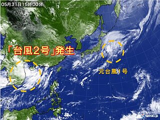 「台風2号」が発生　短命でも影響の可能性あり 　台風発生が遅い年でも油断せず