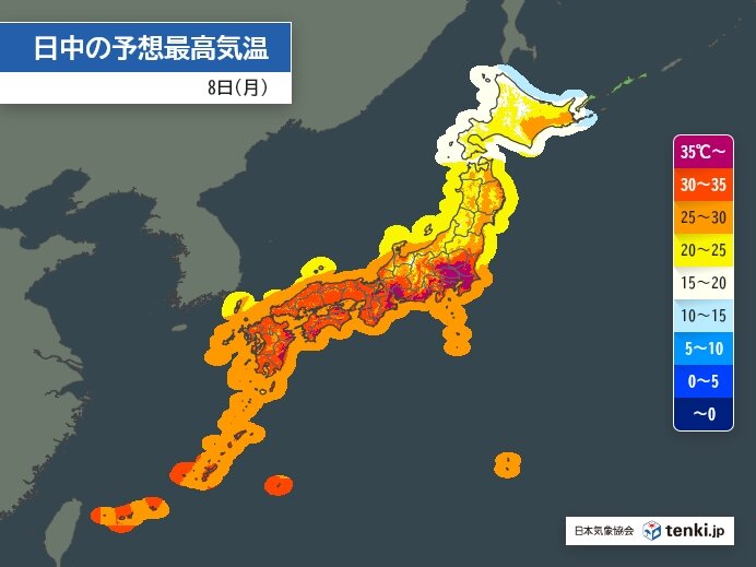 夏のリハーサル　本番さながら　明日は関東の内陸で40℃に迫る予想