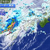 災害級の大雨ピークいつまで　長崎県で猛烈な雨　中国地方～関東も激しい雨に注意