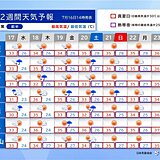 関西　2週間天気　遅くとも来週の前半には梅雨明けへ