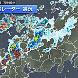 活発な雷雲が近畿や北陸を東進中　大阪周辺も急な激しい雨や落雷、竜巻など注意