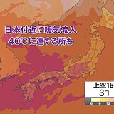 明日3日は40℃予想も　36都府県に熱中症警戒アラート　危険な暑さいつまで?