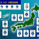 今夜もペルセウス座流星群に期待　空の暗い場所で1時間あたり20個程度　見える所は