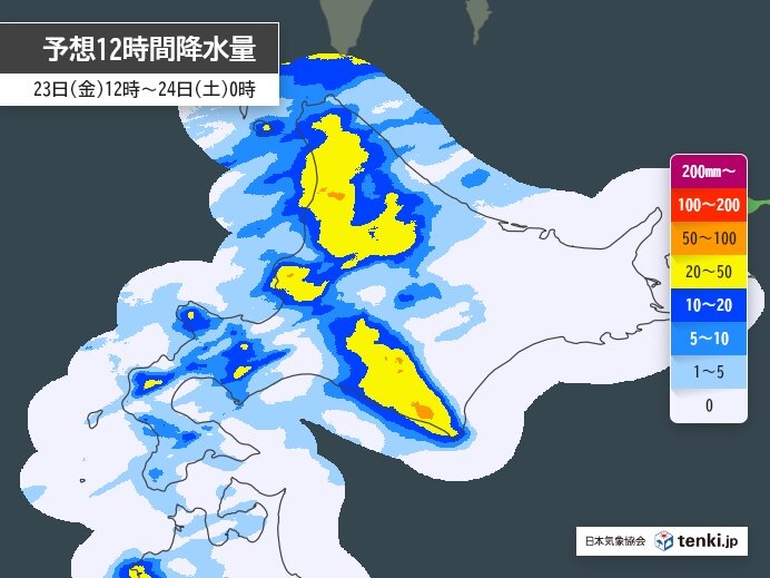 北海道　今日は元台風9号の影響で大雨の恐れ　来週は台風10号の動きにも注意