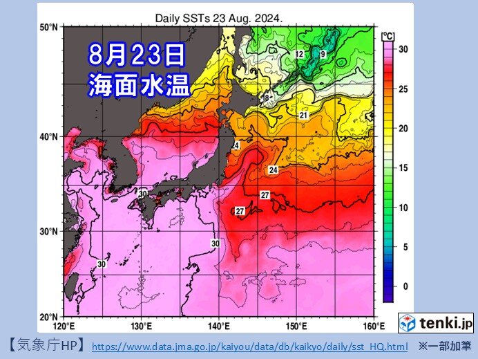 台風10号　上陸直前まで発達か