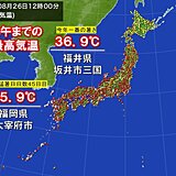 続く猛暑　熱中症に警戒　太宰府は今年45日目の猛暑日　年間猛暑日日数国内歴代2位