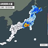 31日　台風10号の影響で大雨　東海で線状降水帯発生のおそれ　関東以北も激しい雨