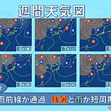 東北は残暑のち雨の繰り返し　気温差の大きな日が続く　2週間天気