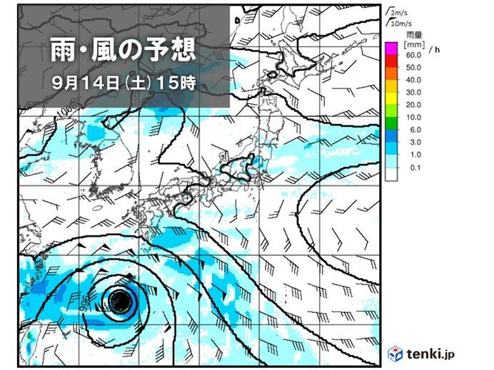 沖縄・奄美は3連休に大荒れの天気の恐れ