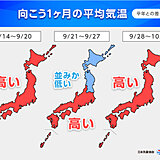 10月中頃まで異例の残暑続く　北はようやく秋の気配か　秋雨前線や台風で雨量多い