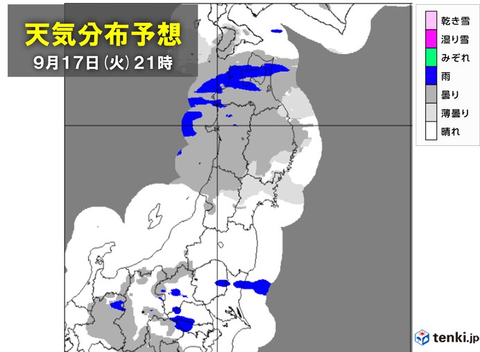 東北　今夜の中秋の名月が見られる場所は?