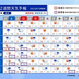 台風14号　Uターンして低気圧に変わり列島へ　警報級の大雨の恐れ　強風にも注意