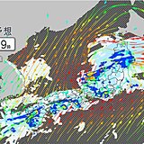 22日　九州から東北で大雨　北陸は昼前にかけて再び雨のピーク　交通への影響も