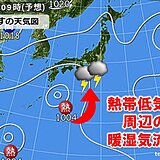 関西　明日27日は蒸し暑さアップ　台風16号の間接的な影響で雨や雷雨も