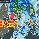 関西　4日にかけて警報級の大雨のおそれも　発達した雨雲が通過中