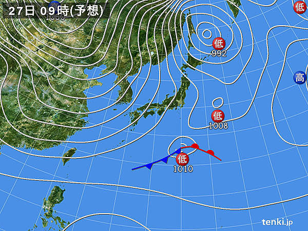 あさって以降の週間天気