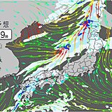 15日　日本海側で雨の範囲が広がる　激しい雨も　関東以西で25℃超えの夏日