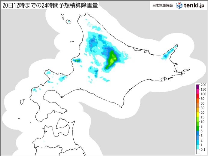 1週目(10月19日～25日)　山に限らず平地でも雪か