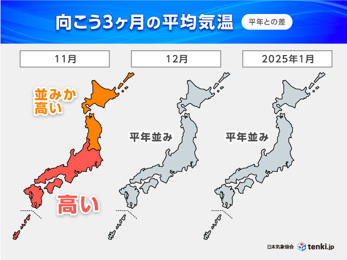 11月に夏日も　12月は季節が急加速　冬物準備を