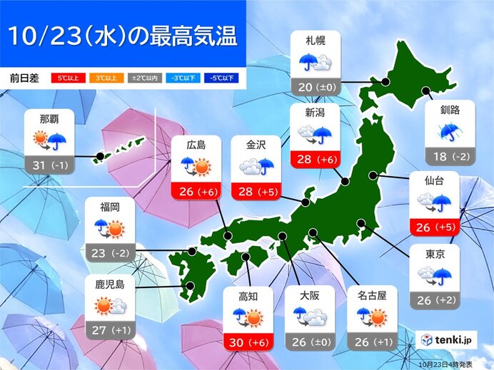 南風入り　ムシムシする所が多い