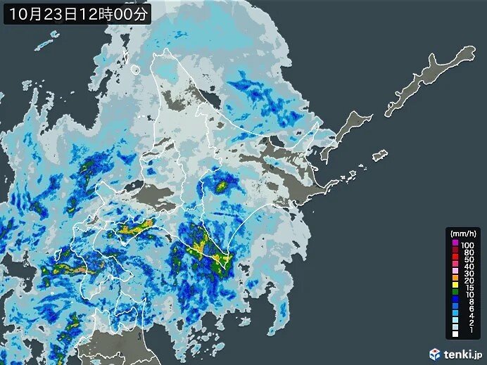 道内は荒れた天気に　激しい雨や大雨、強風の恐れ