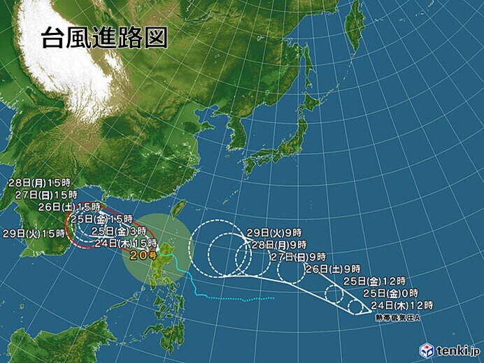 来週半ば　雨脚が強まることも