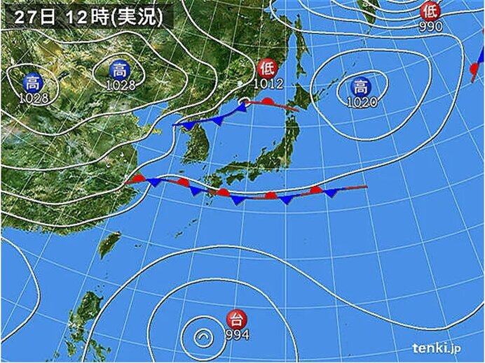 北海道にも低気圧近づく