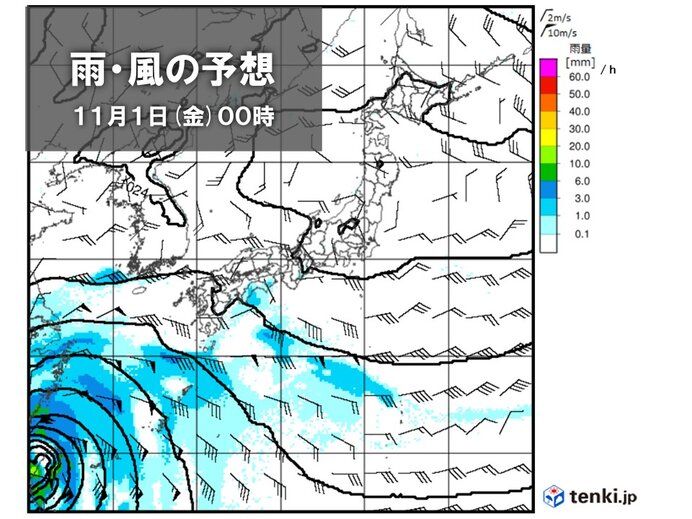 台風21号　沖縄の先島諸島に接近の恐れ