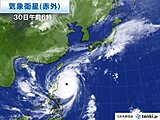 大型で非常に強い台風21号　31日に発達ピークで沖縄に接近　2日は本州で大雨に