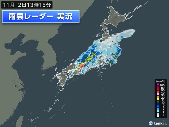 西日本で猛烈な雨　警報級大雨エリアは東へ