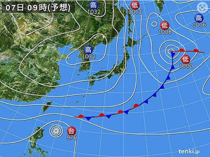 6日水曜から　寒気が到来　7日「立冬」は冬のような天気