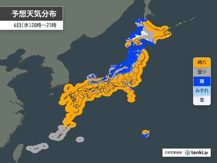 日本海側は落雷・突風・ひょうに注意　北海道は積雪や路面の凍結に注意