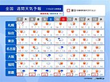 7日立冬　北海道の市街地でも積雪　8日にかけて初雪や初霜など冬の便り続々