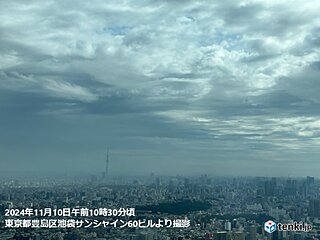 関東　午後は雨の範囲広がる　夜は本降りの雨　これからのお出かけは傘を忘れずに