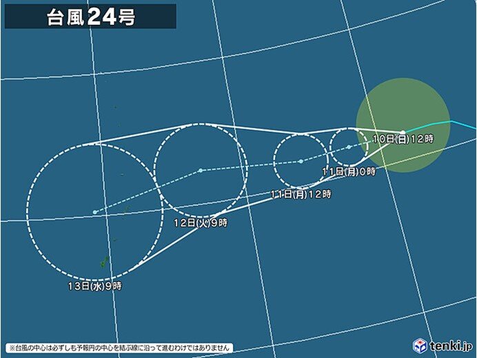 台風24号