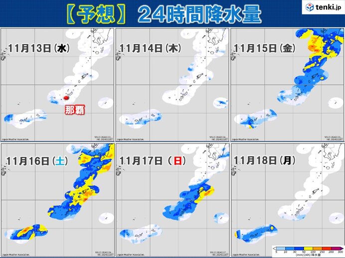 沖縄　急な雨や雷雨に注意　少しの雨でも土砂災害のリスク大