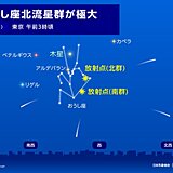 今夜13日未明　おうし座北流星群が見頃　各地の天気や観察ポイントは?