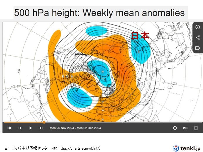 季節が急加速する見解も　11月の終わりは西日本は急に初冬らしく　全国的に寒い師走