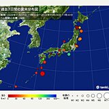 ここ1週間の地震回数　震度3以上が7回　今朝は青森・岩手で震度3　日頃から備えを