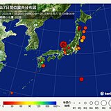 地震回数　昨夜は石川県で最大震度5弱の地震　1週間程度は震度5弱程度の地震に注意