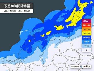 北陸　明日29日にかけて雷雨や強い雨　被災地では少しの雨でも土砂災害に警戒を