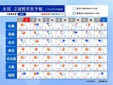 12月は冬の天気分布　7日から強烈寒気　日本海側で降雪量多く　太平洋側も寒さ増す