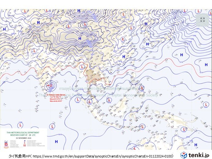 ラニーニャ現象の特徴が顕著に　マレーシアでは大雨により大規模な洪水