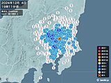 栃木県、群馬県、埼玉県で震度3の地震　津波の心配なし