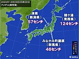 山沿いを中心に積雪急増　14日からは一段と強い寒気が南下　雪道の運転　注意点は