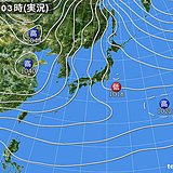 2日 　北風吹いて積雪まだ増える　台風は